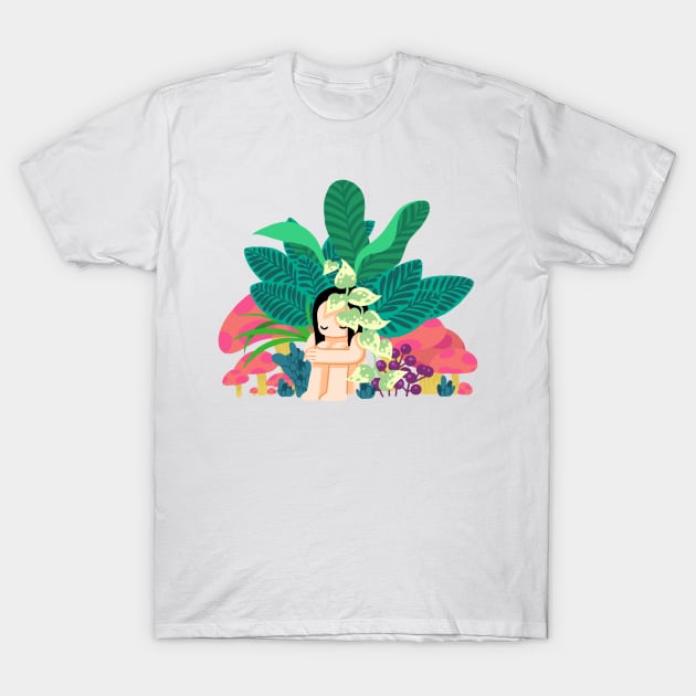 Flower child T-Shirt by drawnbyhanna